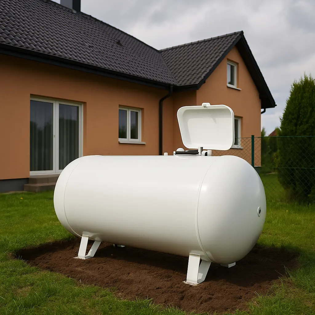 Zbiornik na gaz 2700 l: jak długo wystarczy dla domu?